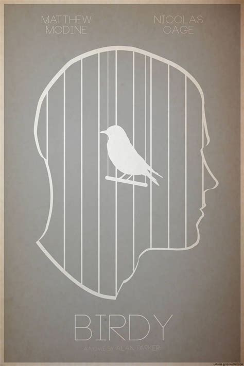 Birdy Movie Poster by Lafar88 | Movie poster art, Movie posters, Poster art