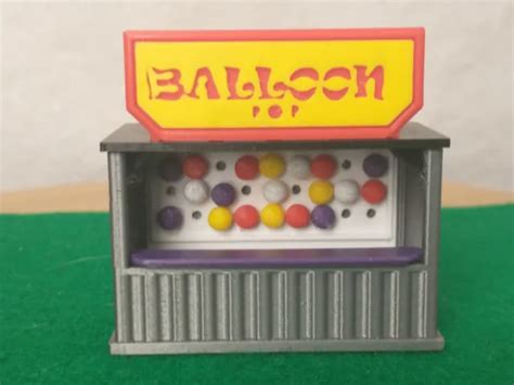 3D PRINTED MODEL Midway Game - Balloon Pop - HO Scale $13.49 - PicClick