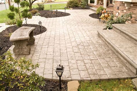 4 Beautiful Stamped Concrete Patterns and Where to Use Them « Signature Concrete Design