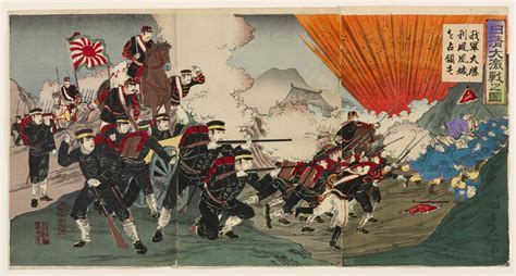 Great War between Japan and China: Our Forces Occupy Fenghuangcheng in a Great Victory - Saint ...