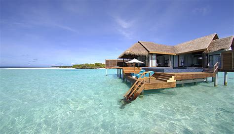 HD wallpaper: house on ocean wallpaper, maldives, tropical, bungalows, sea | Wallpaper Flare