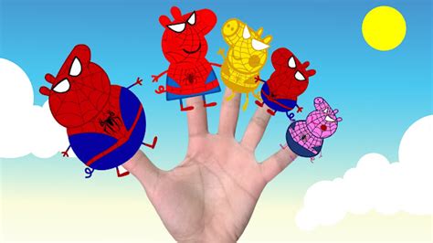 Finger Family Kids Studio: Finger Family Nursery Rhymes Peppa Pig ...