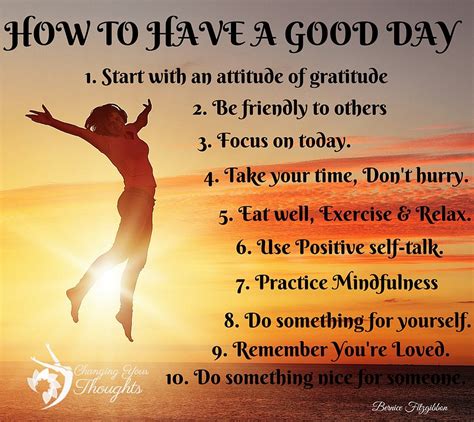 How to Have a Good Day - LSA