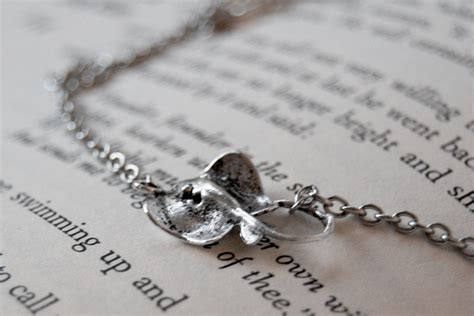 Sting Ray Necklace | Silver Stingray Charm Necklace | Nautical Jewelry ...