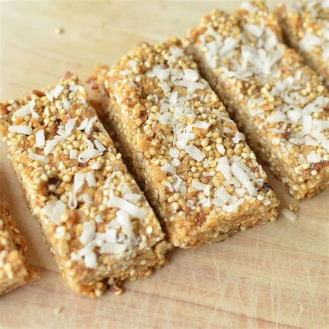 Quinoa Coconut Granola Bar Recipe - Super Healthy Kids