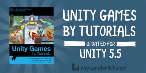 Unity Games by Tutorials Updated for Unity 5.5 | Kodeco