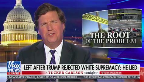 Tucker Carlson Calls Concerns About White Supremacy a 'Hoax': 'It's Actually Not a Real Problem ...