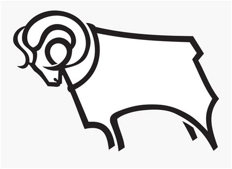 Derby County Ram , Free Transparent Clipart - ClipartKey