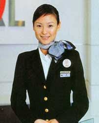 Japan Airlines JAL Stewardess | Airlines Stewardess Sexy Flight Hostess Uniform Photos