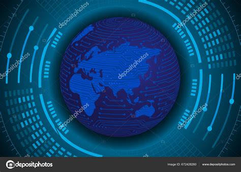 Global Network World Map Stock Vector by ©titima157@gmail.com 672428260