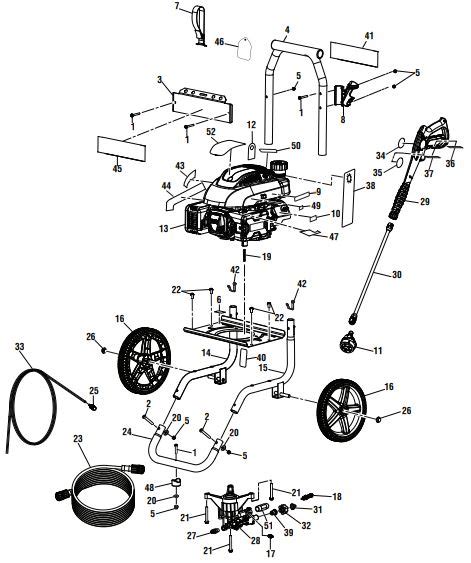 Ryobi Electric Pressure Washer Parts Diagram | Reviewmotors.co