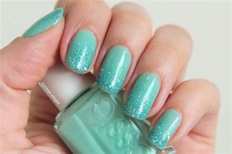 40 Great Nail Art Ideas: Aqua or turquoise / Polished Polyglot