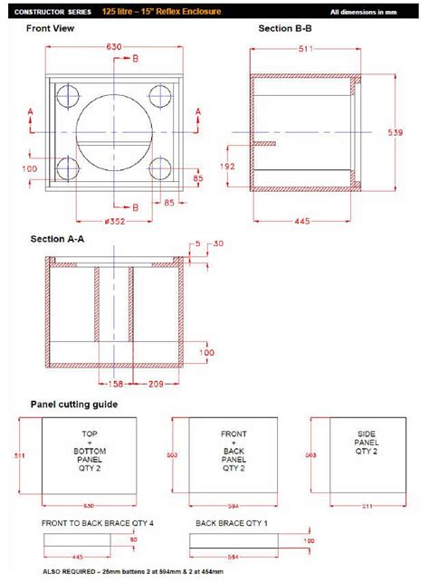 Fane Speaker Box | Speaker box, Speaker, Subwoofer box design