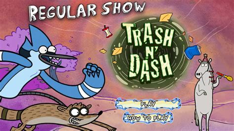 Trash N’ Dash | Regular Show Games | Cartoon Network