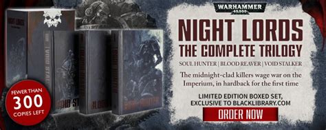 40K: Limited Edition Night Lords Trilogy - Bell of Lost Souls