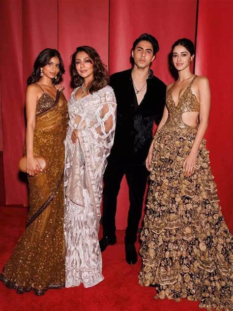 Gauri Khan shares pictures with Aryan Khan, Ananya Panday and Suhana Khan from the NMACC opening ...