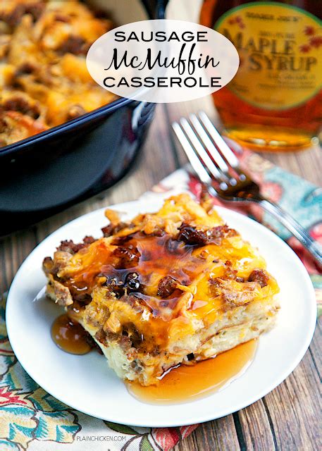 Sausage McMuffin Casserole - Plain Chicken