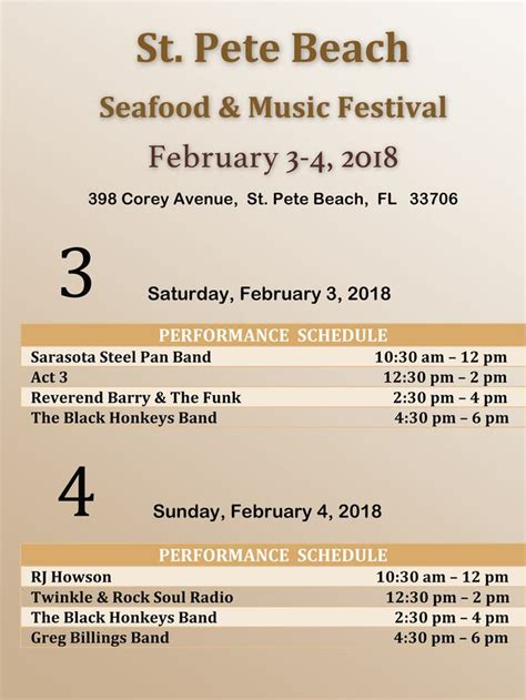 St. Pete Beach Seafood & Music Festival | St. Pete, FL Patch