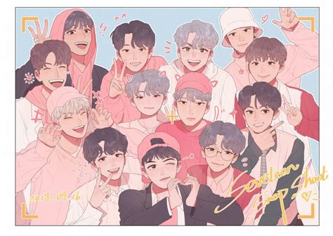 Pin by Noviee on Seventeen fanart | Seventeen, Seventeen wallpapers ...