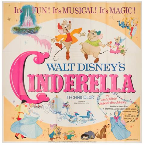 Cinderella 1965 Re-release Six Sheet Poster - ID: jancinderella22086 | Van Eaton Galleries