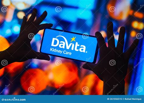 November 16, 2022, Brazil. in this Photo Illustration, the DaVita Logo ...