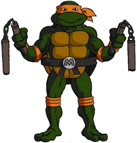 TMNT 1987 Michelangelo Vector by Jsmit186 on DeviantArt