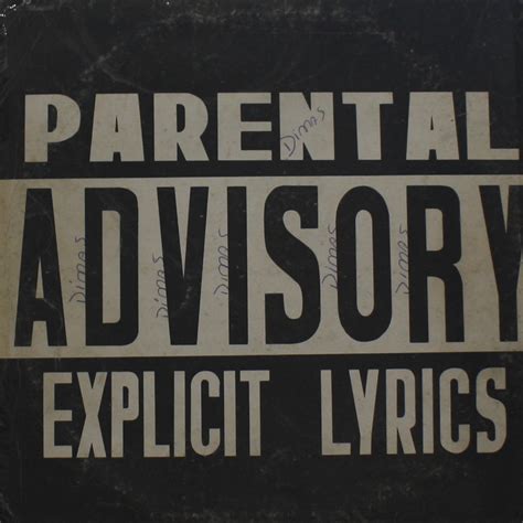 Parental Advisory Album Cover Template