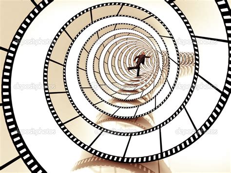 Movie strip spiral Stock Photo by ©jukai5 37593727