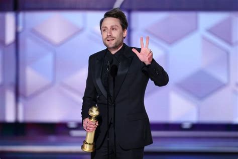 Kieran Culkin Wins Golden Globe for 'Succession', Calls It a "Nightmare"