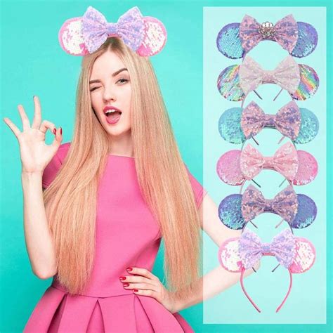 Glitter Minnie Mouse Headband Singapore - Giftmatters.co