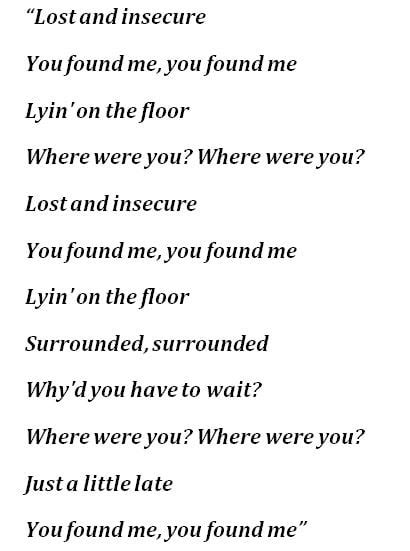 "You Found Me" by The Fray - Song Meanings and Facts