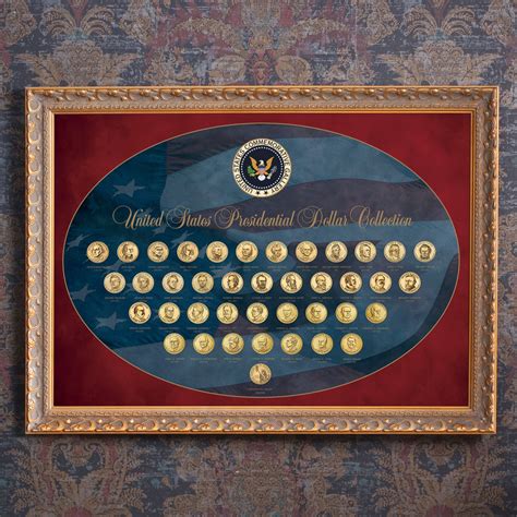 Presidential Golden Dollar Framed Collection – United States ...