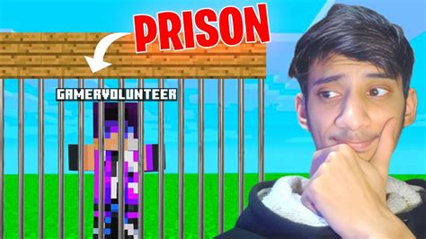 Minecraft PRISON ESCAPE - PART 1 - GamerVolunteer - YouTube