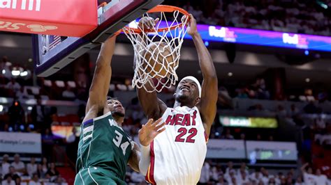 Jimmy Butler scores 56 as Heat stun Giannis, Bucks, 119-114, in Game 4