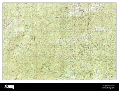 Map of canyonville oregon Cut Out Stock Images & Pictures - Alamy