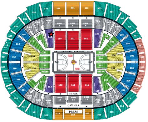 Lakers Tickets - Section 118