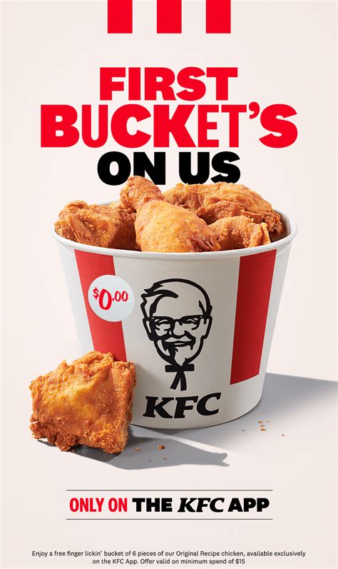 Grab the Free 6-Piece Chicken Bucket From KFC - Canada Takeout