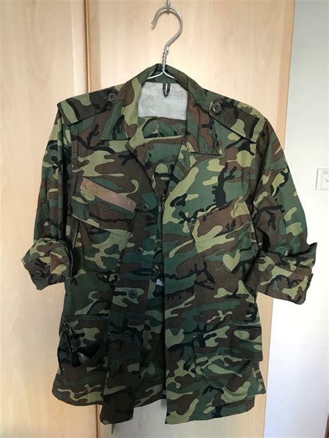 Uniform Army Camouflage pattern, Men's Fashion, Tops & Sets, Sets ...