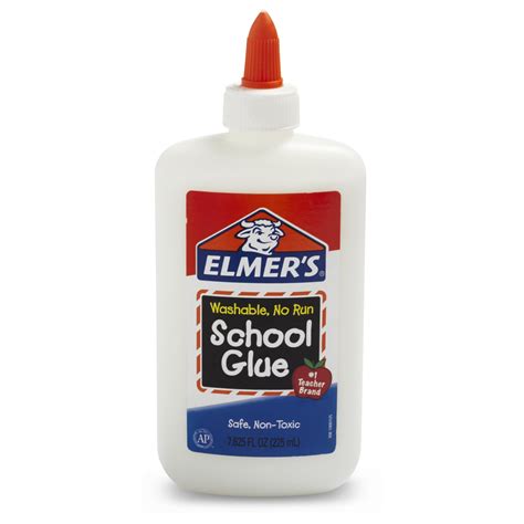 Elmer's Liquid School Glue, White, Washable, 8 oz - Walmart.com