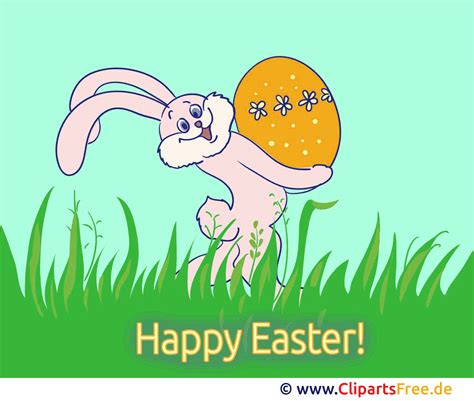 GIF Easter Bunny - Gambar untuk Sekolah