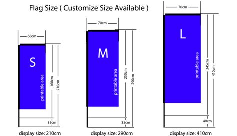 Rectangle Flying Flag Banner - Sign Graphics Australia