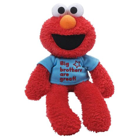 Sesame Street Elmo 12" Big Brother Plush