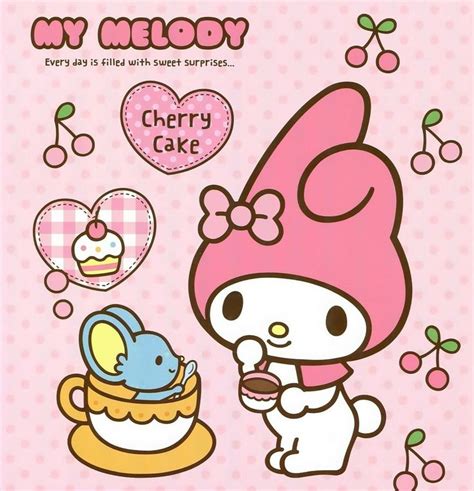 My Melody | My melody wallpaper, Hello kitty backgrounds, Melody hello ...