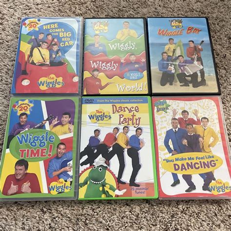 Lot Of 6 The Wiggles DVDs | Grelly USA