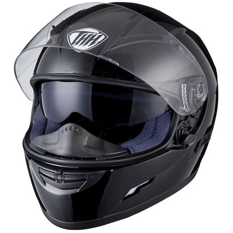 THH TS-80 Plain Full Face Motorcycle Motorbike Inner Sun Visor Crash Helmet