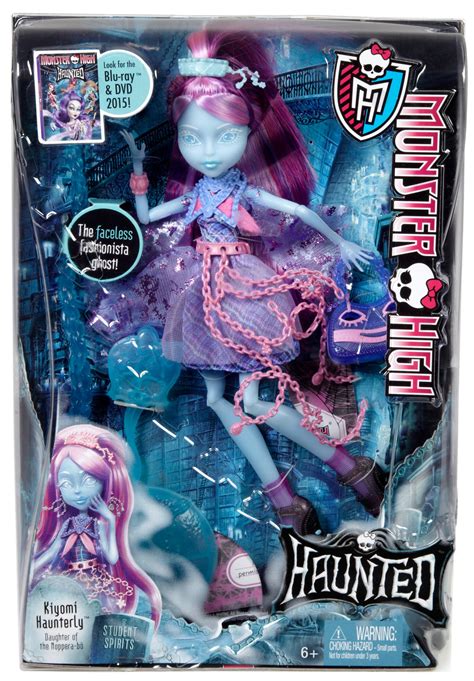 Amazon.com: Monster High Haunted Student Spirits Kiyomi Haunterly Doll: Toys & Games