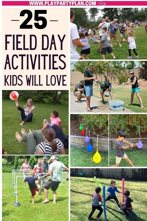 Field day activities for kids – Artofit