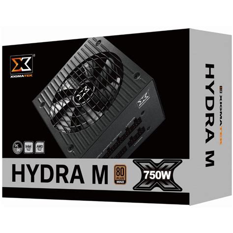 XIGMATEK Hydra M 750W 80+ Bronze Full Modular PSU | EN44481 | City ...