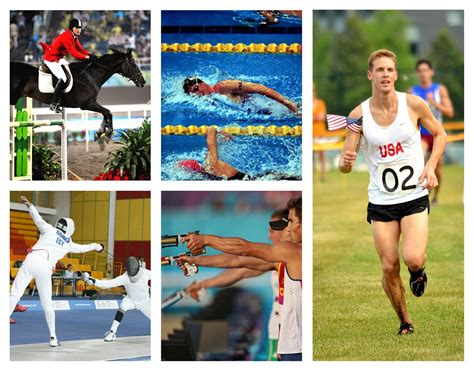 A brief description of Modern Pentathlon to let you know the basic ...