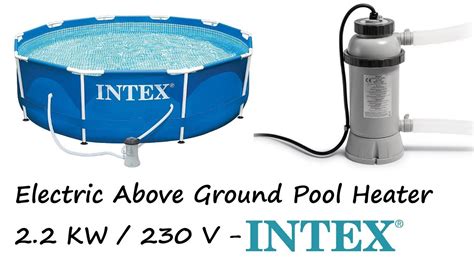 28684 Intex 2.2kW Electric Pool Heater For Above Ground Pools Other ...